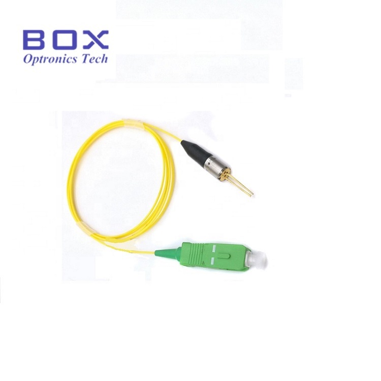 1370nm DFB 2mw Coaxial Pigtail Laser Diode SM Fiber